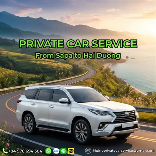 Sapa to Hai Duong Private Car