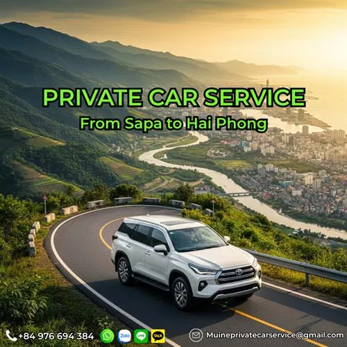 Sapa to Hai Phong Private Car