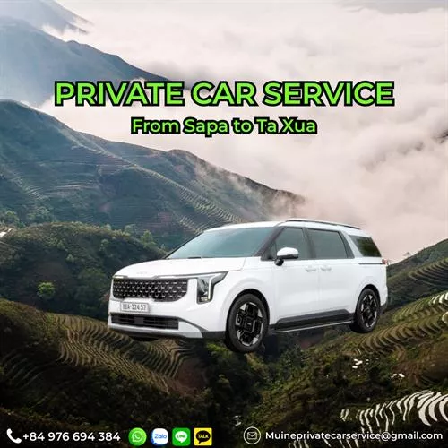 Sapa to Ta Xua Private Car