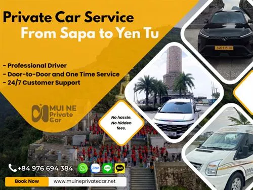 Sapa to Yen Tu Private Car
