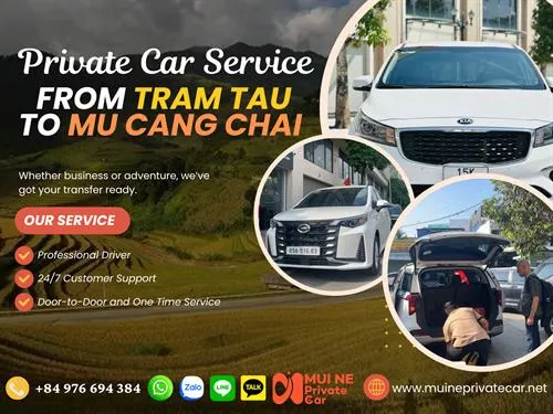 Tram Tau to Mu Cang Chai Private Car Transfer