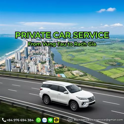 Vung Tau to Rach Gia Private Car