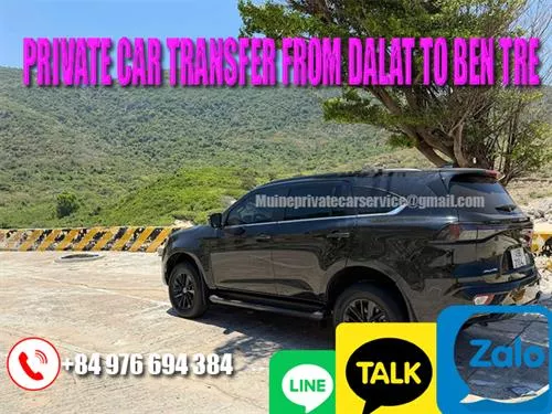 Dalat to Ben Tre Private Car