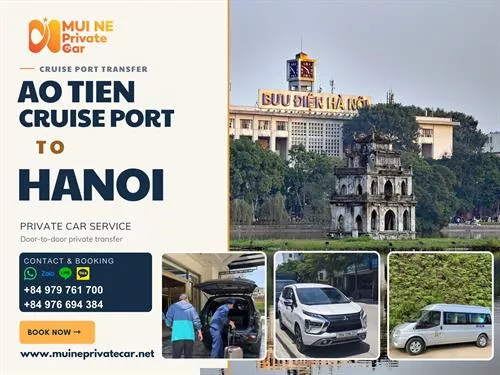 Private Car From Ao Tien Port To Hanoi