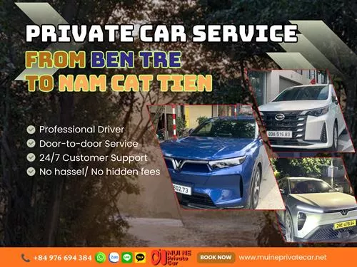 Private Car From Ben Tre To Nam Cat Tien