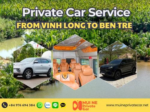 Vinh Long To Ben Tre Private Car Transfer