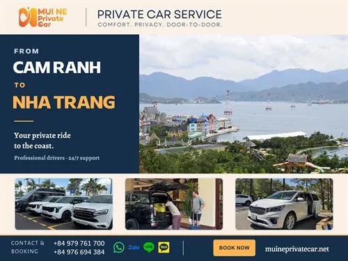 Cam Ranh to Nha Trang Private Car