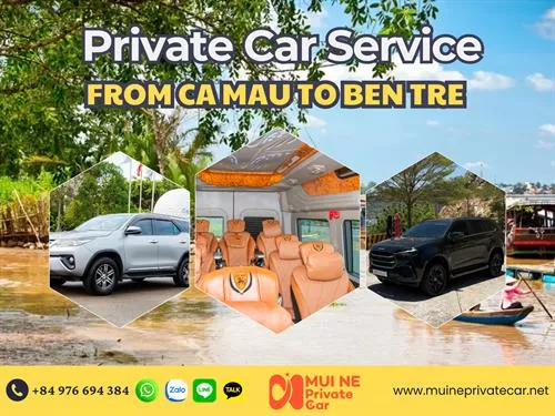 Ca Mau to Ben Tre Private Car Transfer