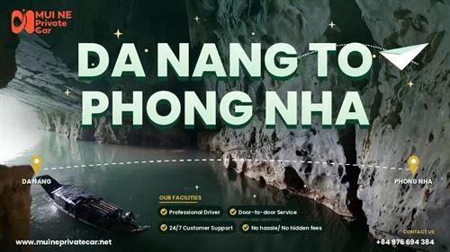 Danang to Phong Nha by Private Car