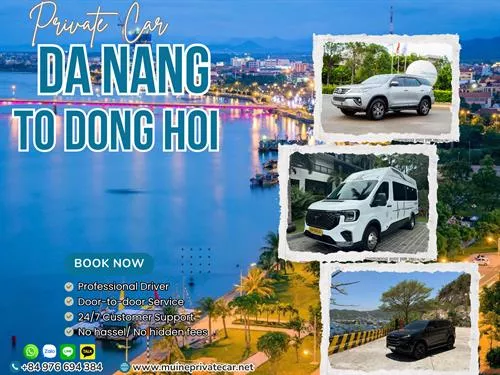 Private Car From Da Nang To Dong Hoi