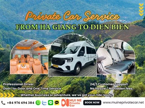 Ha Giang to Dien Bien Private Car