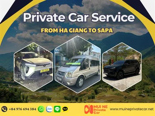 Ha Giang to Sapa Private Car
