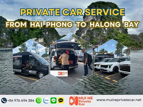 Hai Phong to Halong Bay Private Car Charter