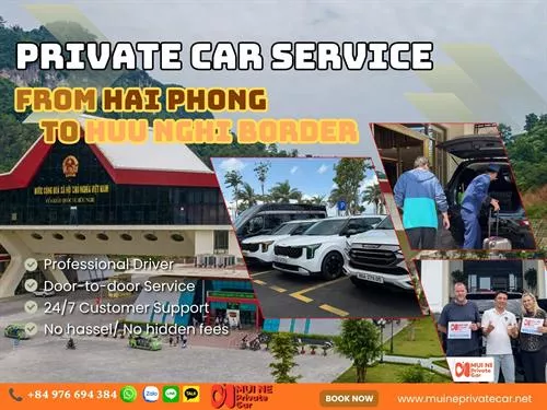Hai Phong to Huu Nghi Border Gate Private Car
