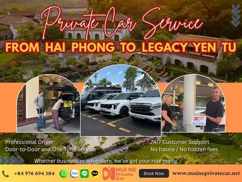 Hai Phong to Legacy Yen Tu Private Car