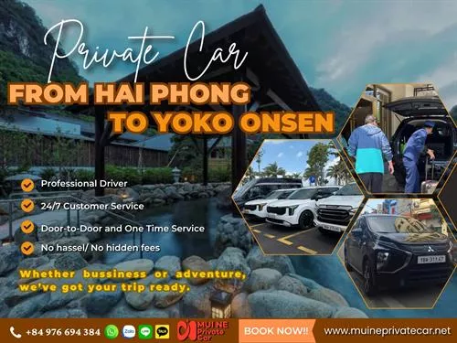 Hai Phong to Yoko Onsen Quang Hanh Private Car
