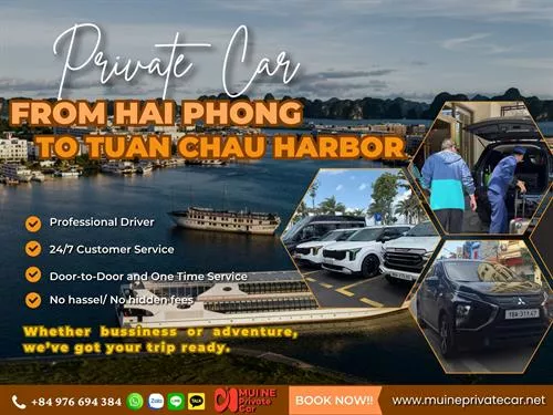 Hai Phong to Tuan Chau Marina Private Car 