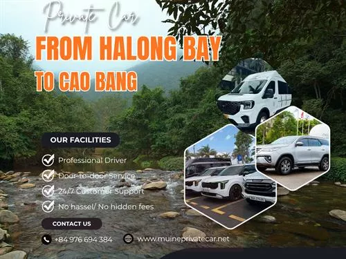 Private Car From Halong Bay To Cao Bang