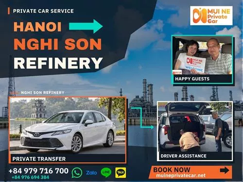 Hanoi to Nghi Son Refinery by Private Car