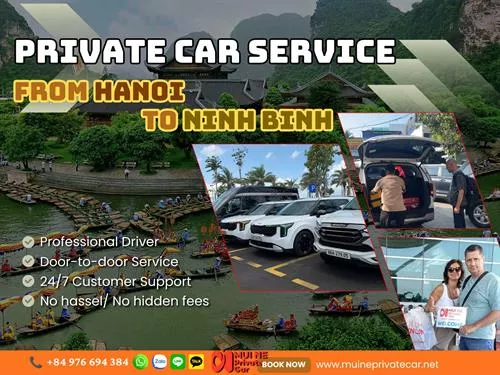 Private Car From Hanoi To Ninh Binh