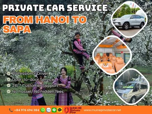Private Car From Hanoi To Sa Pa