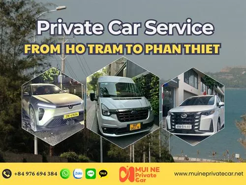 Private Car From Ho Tram To Phan Thiet
