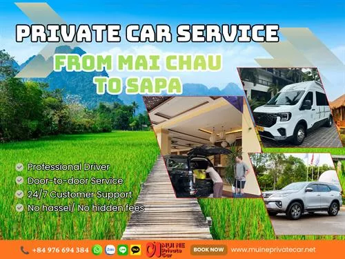Mai Chau To SaPa Private Car Transfer