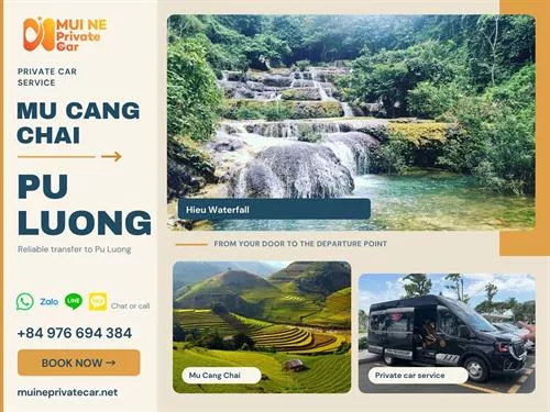 Mu Cang Chai to Pu Luong Private Car