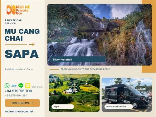 Private Car From Mu Cang Chai To Sapa