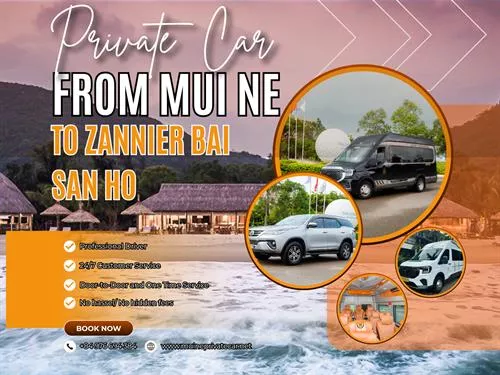Mui Ne To Zannier Private Car Transfer