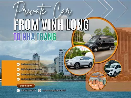 Vinh Long To Nha Trang Private Car Transfer