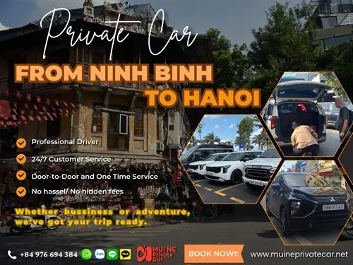 Private Car From Ninh Binh To Ha Noi
