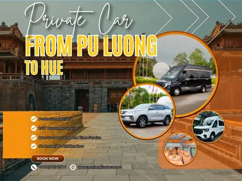 Pu Luong To Hue Private Car Transfer