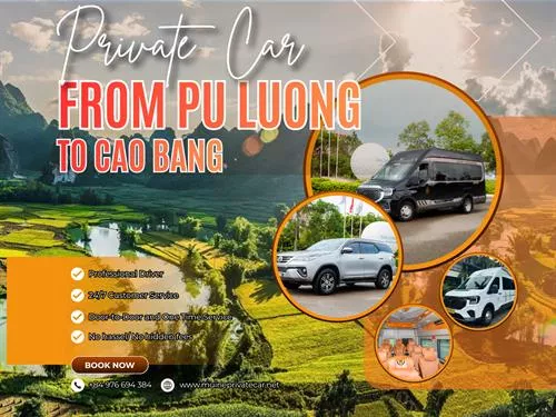 Pu Luong To Cao Bang Private Car Transfer 