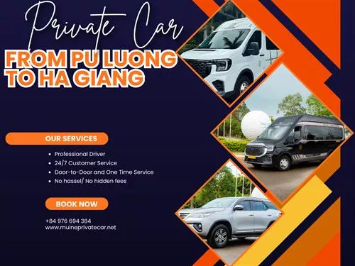 Pu Luong To Ha Giang Private Car Transfer