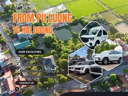 Pu Luong To Hai Duong Private Car Transfer