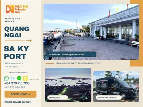 Quang Ngai to Sa Ky Port Private Car