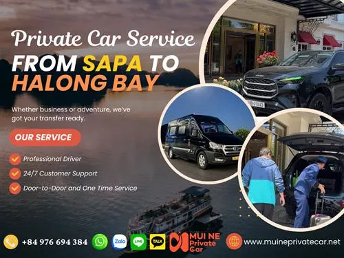 Private Car From Sapa To Halong Bay