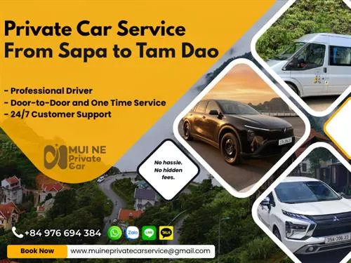 Sapa to Tam Dao Private Car