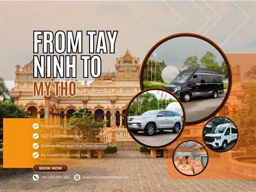 Tay Ninh To My Tho Private Car Transfer