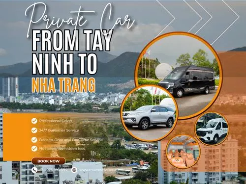 Tay Ninh To Nha Trang Private Car Transfer
