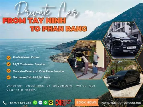 Tay Ninh To Phan Rang Private Car Transfer