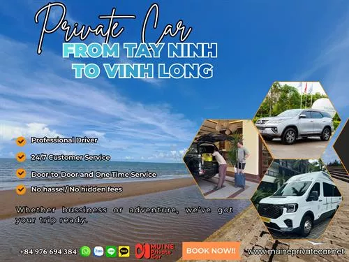 Tay Ninh To Vinh Long Private Car Transfer