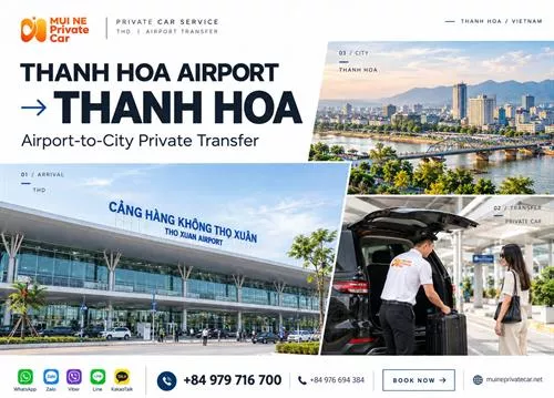 Thanh Hoa Airport to Thanh Hoa Private Car
