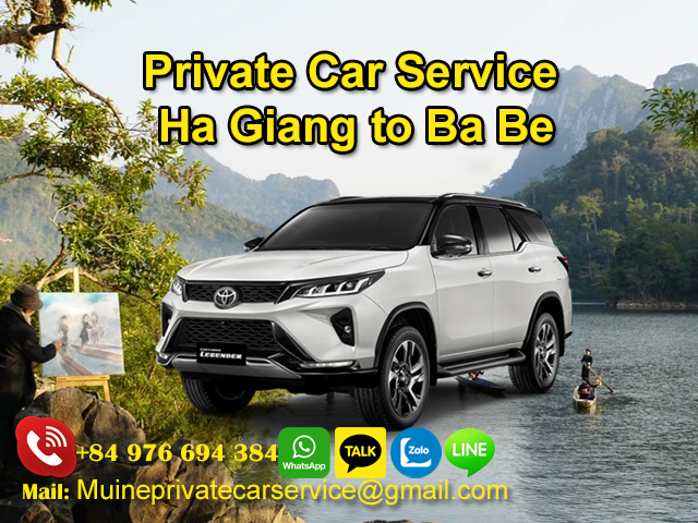 Private Car From Ha Giang To Ba Be