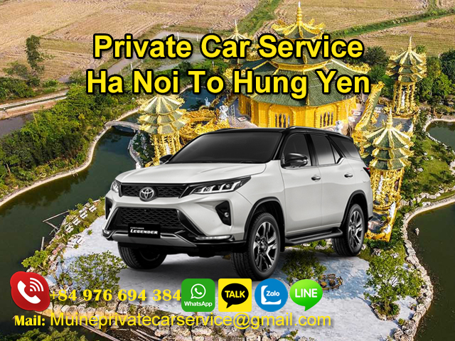 Private Car From Ha Noi To Hung Yen