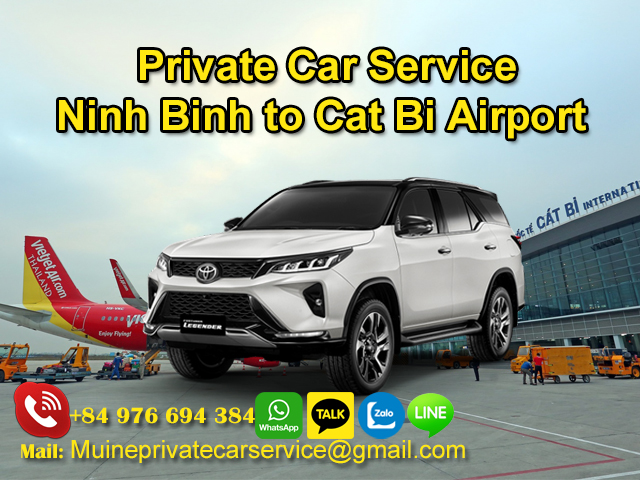 Private Car From Ninh Binh To Cat Bi Airport