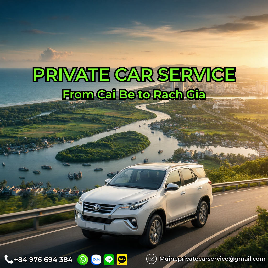 Cai Be to Rach Gia Private Car
