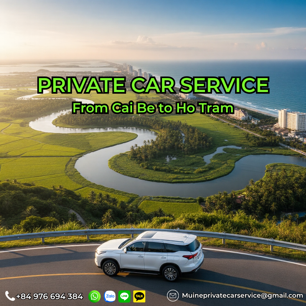 Cai Be to Ho Tram Private Car