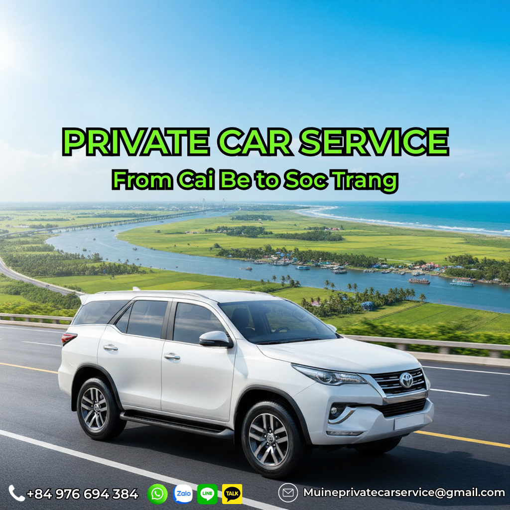 Cai Be to Soc Trang Private Car